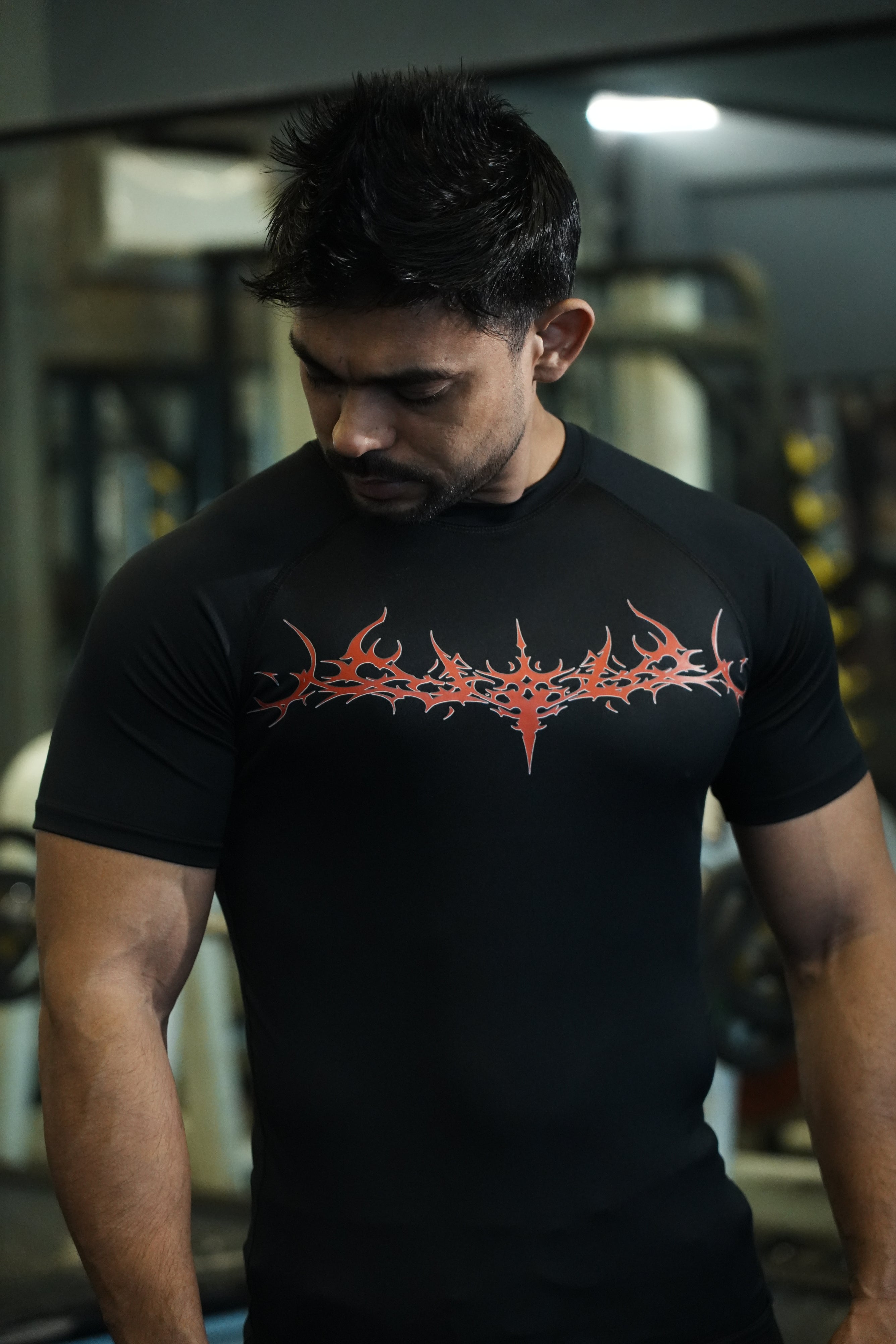 Wrathox Flame Flare Compression Tee