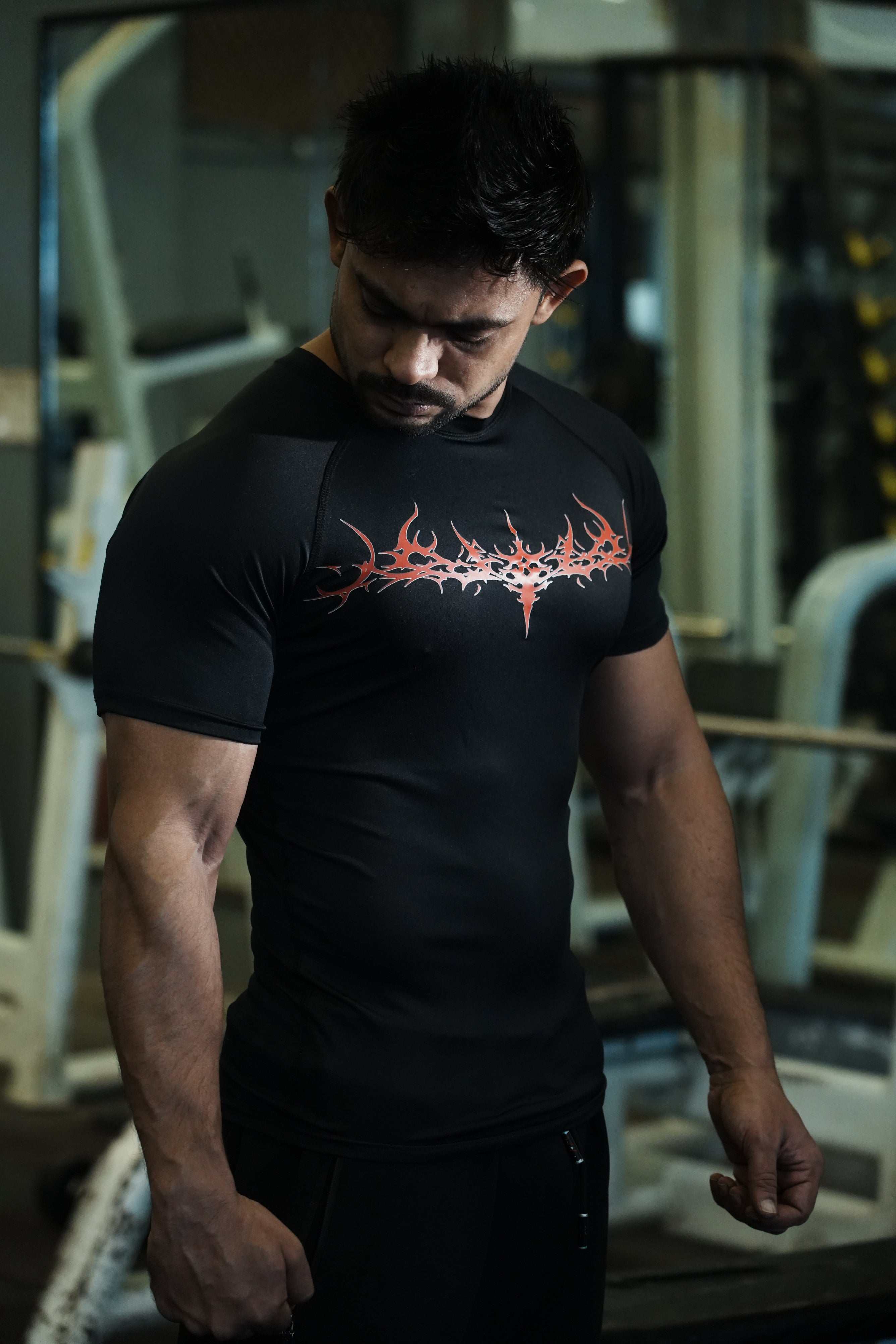 Wrathox Flame Flare Compression Tee