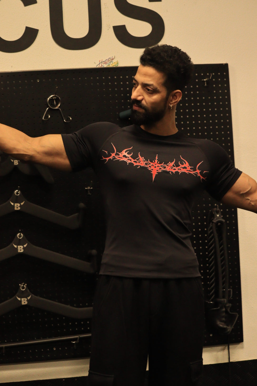 Wrathox Flame Flare Compression Tee