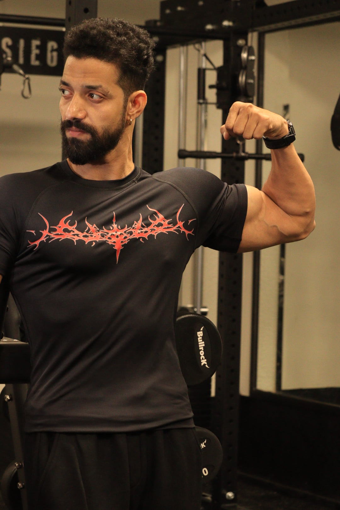 Wrathox Flame Flare Compression Tee